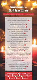 Immanuel, God With Us